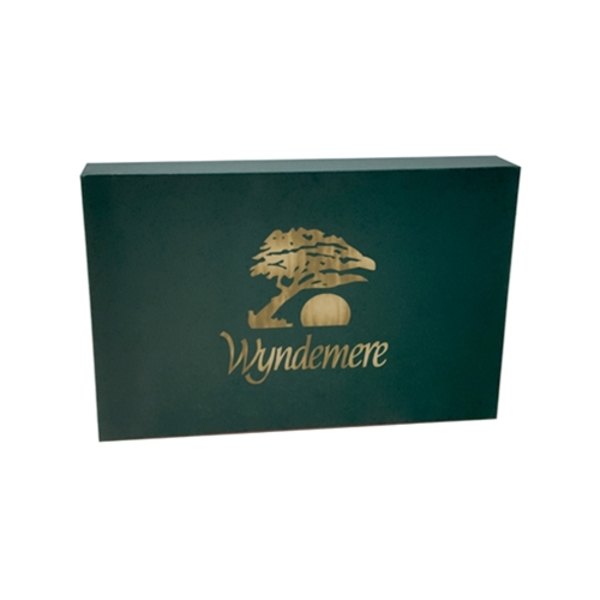 Shirt Boxes (Green) with Custom Imprint