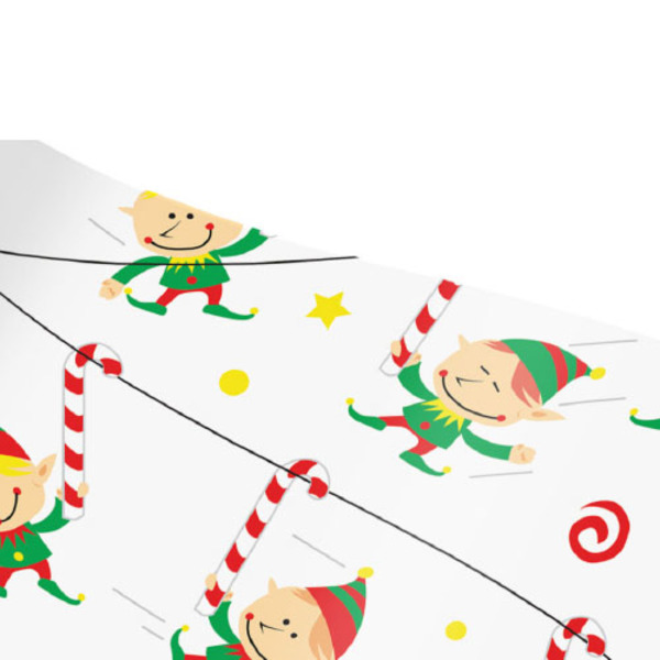 Zipline Elves Tissue Paper